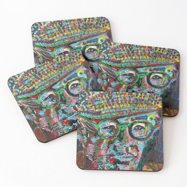Item preview, HENRY MILLER acrylic portrait .1 designed and sold by lautir.