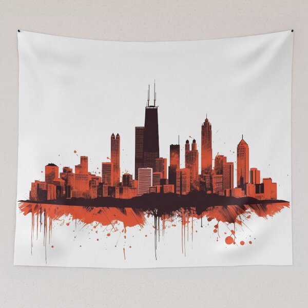 Item preview, Chiraq Skyline designed and sold by AndrewWorld.