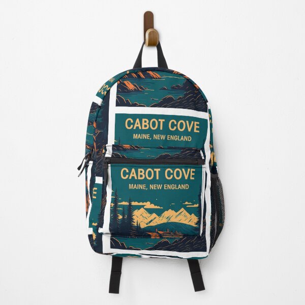 Item preview, Cabot Cove Maine travel poster designed and sold by MetalSatyrShop.