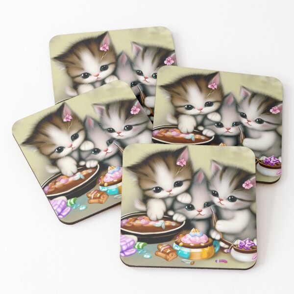 Item preview, cat cooking chef kitty  designed and sold by GLORY-LIFE.