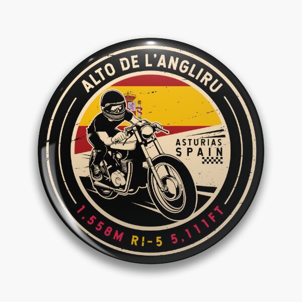 Item preview, Alto de l’Angliru | Spain | Motorcycle designed and sold by KrisSidDesigns.