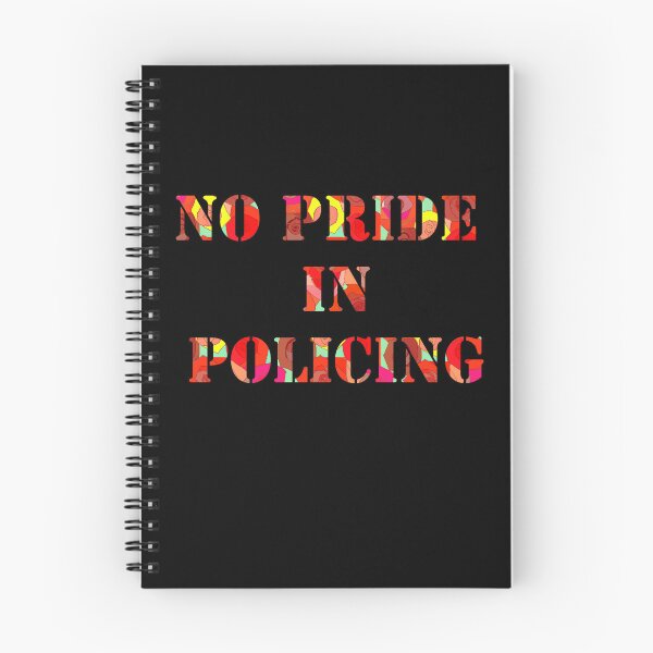 Item preview, No Pride in Policing (Floral) designed and sold by elierlick.