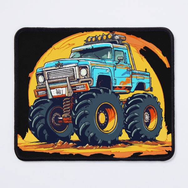 Item preview, Beast on Wheels - American Monster Truck on the Track designed and sold by Cartoon Island.