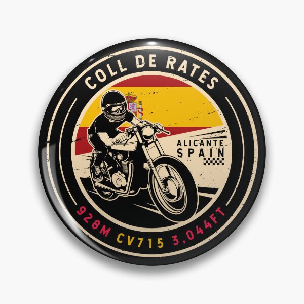 Item preview, Coll de Rates | Spain | Motorcycle designed and sold by KrisSidDesigns.