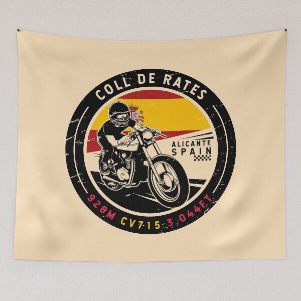 Item preview, Coll de Rates | Spain | Motorcycle designed and sold by KrisSidDesigns.