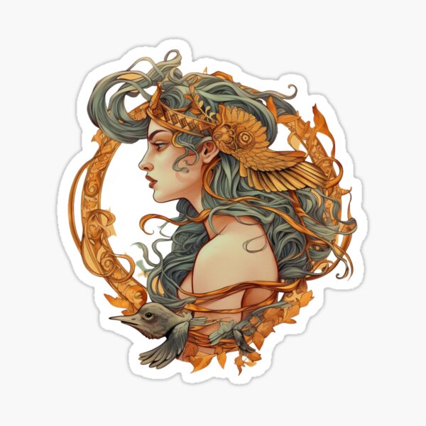Greek Mythology Hera Sticker for Sale by CraftMiller