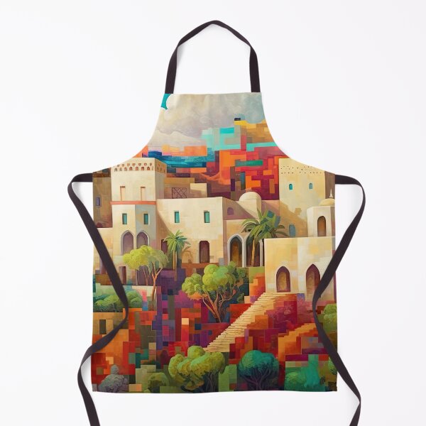 Item preview, Colorful city scape 07 designed and sold by nikigoessi.