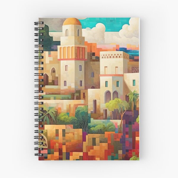 Item preview, Colorful city scape 07 designed and sold by nikigoessi.