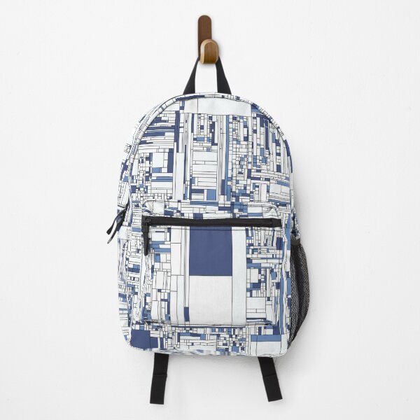 Item preview, Walking on Minimal Blue Rainy Roads designed and sold by MyPinstyle.