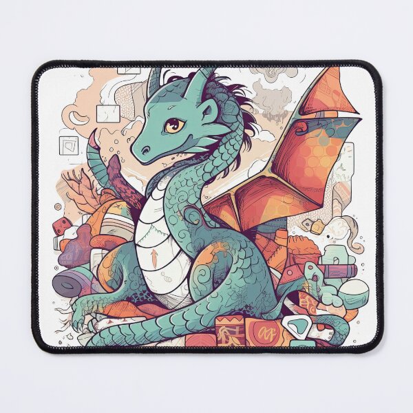 Item preview, DragonQuilt Co.'s Artistic Stitch Technique Creates Custom Bearded Dragon Textile Masterpieces designed and sold by DooodleGod.