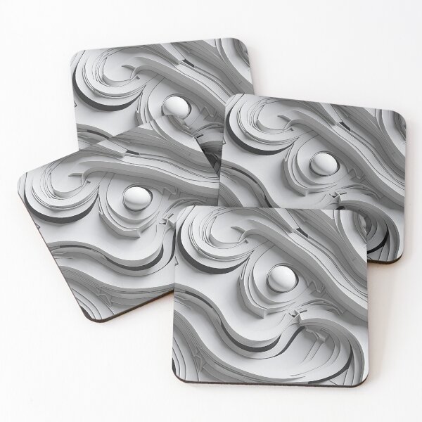 Item preview, Futuristic Meander Swirl designed and sold by TondoMeander.