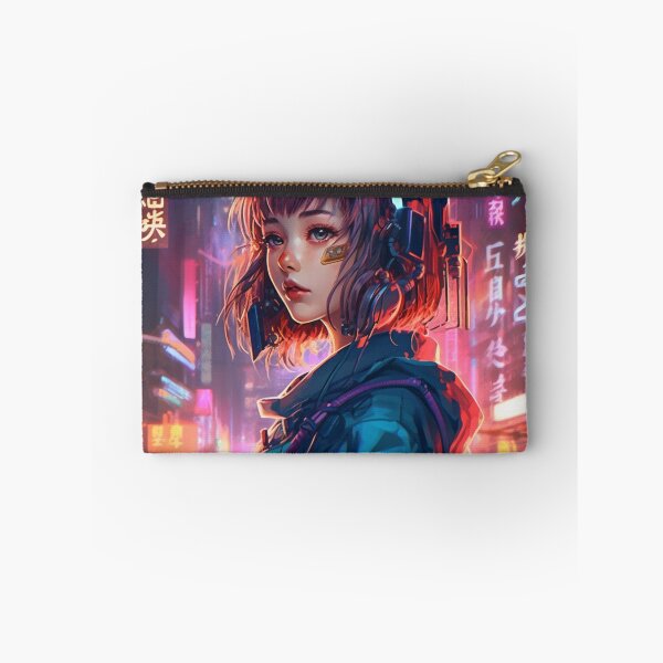 Aperçu de l'œuvre Futuristic Cyberpunk Girl créée et vendue par TMDNE.