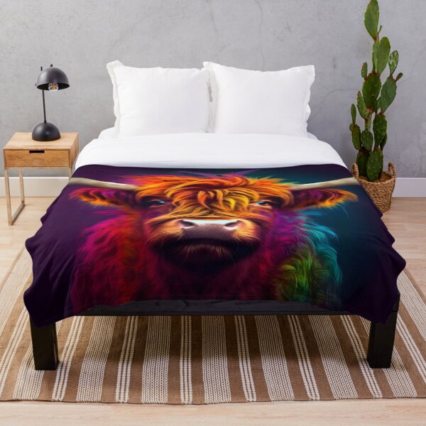 Item preview, Colorful Scottish Highland Cattle designed and sold by Tim-Ries.