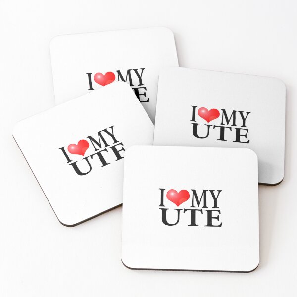 Item preview, I LOVE MY UTE designed and sold by OldClassicCar.