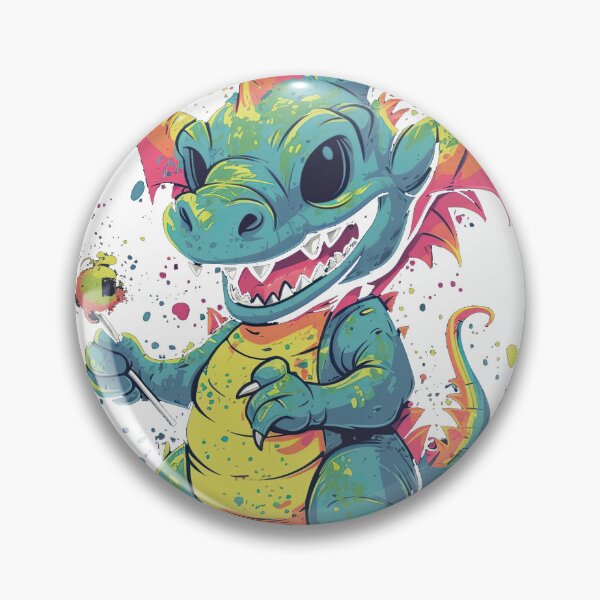 Item preview, Heather Dragon Chalk: Create Masterful Dragon Art on Sidewalks & More designed and sold by DooodleGod.