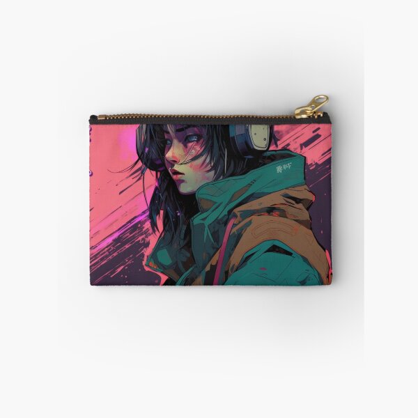 Aperçu de l'œuvre Futuristic Cyberpunk Girl créée et vendue par TMDNE.