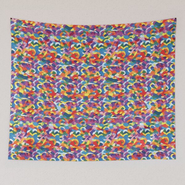 Item preview, Vibrant Multicolored Abstract Art designed and sold by GiveMeMood.