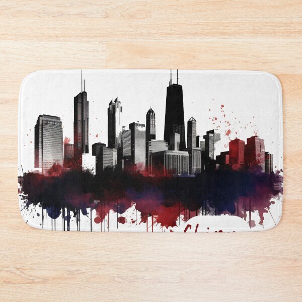 Item preview, Chiraq Chicago City Skyline designed and sold by AndrewWorld.