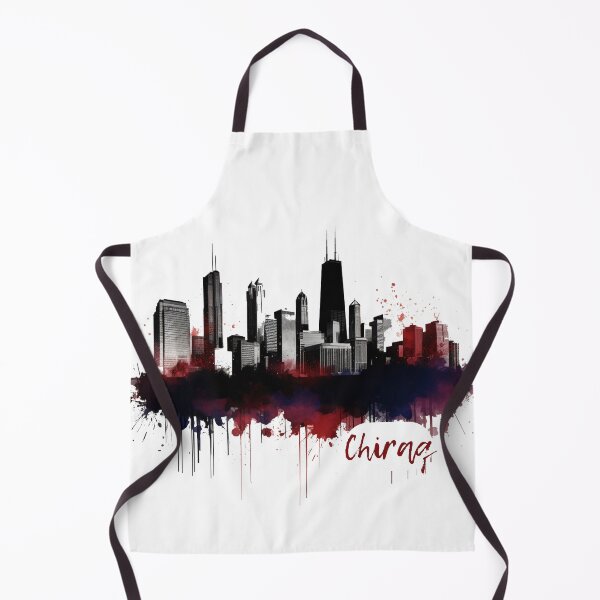 Item preview, Chiraq Chicago City Skyline designed and sold by AndrewWorld.
