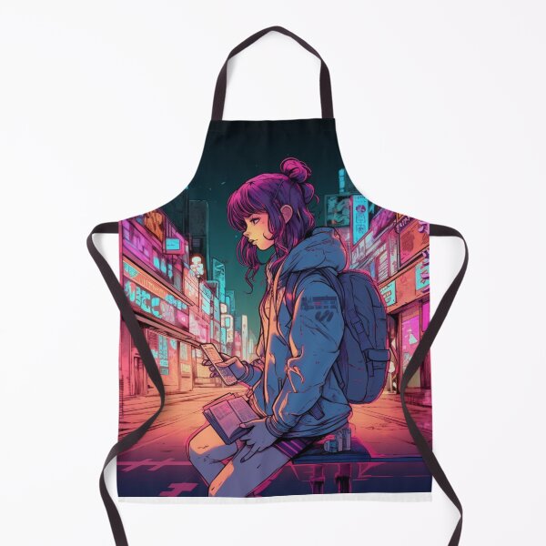 Aperçu de l'œuvre Futuristic Cyberpunk Girl créée et vendue par TMDNE.