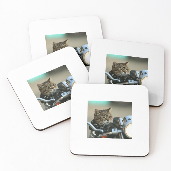 Item preview, Photo of a cat riding a motorcycle designed and sold by cesavision.