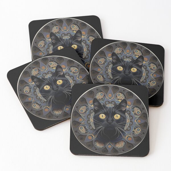 Item preview, Cat Noir #1557 | Black Cat designed and sold by Black-Cats.