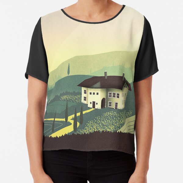 Tuscany Fairytale Chiffon Top