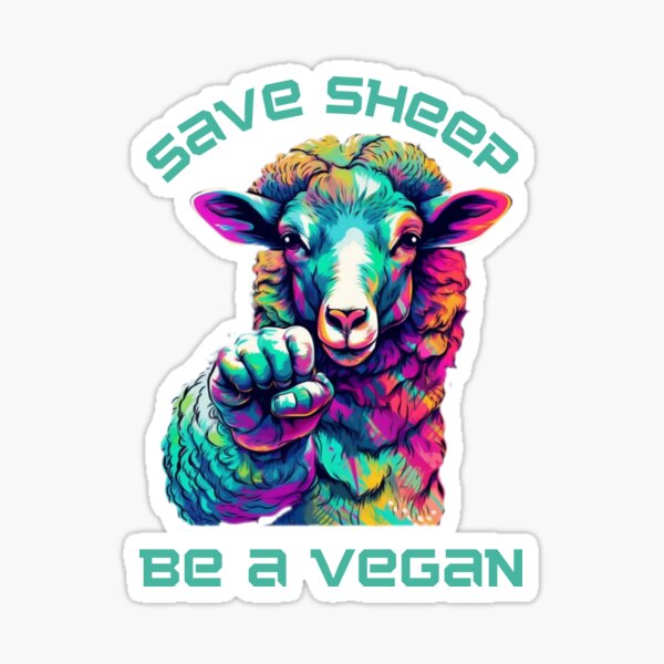 save sheep, be a Vegan, Anti-vegan t-shirts, Vegan