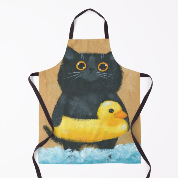 Item preview, At The Beach Rubber Ducky designed and sold by KilkennyCat Art.
