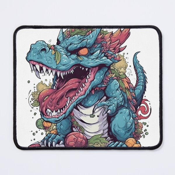 Item preview, FireBreather Threads Fantasy Dragon T-Shirt  designed and sold by DooodleGod.