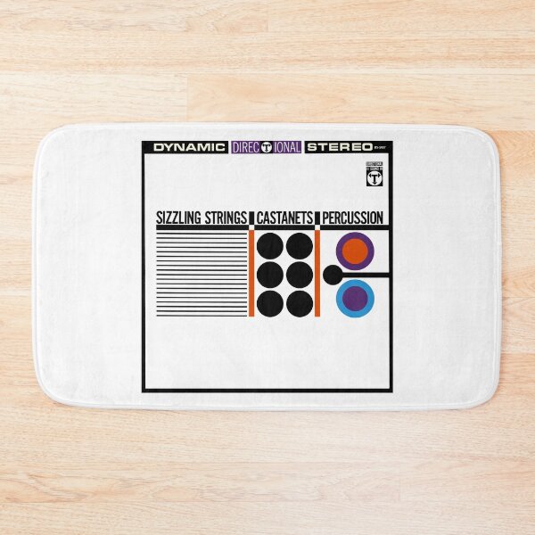 Item preview, SIZZLING STRINGS - RECORD SLEEVE designed and sold by ThrowbackAds.