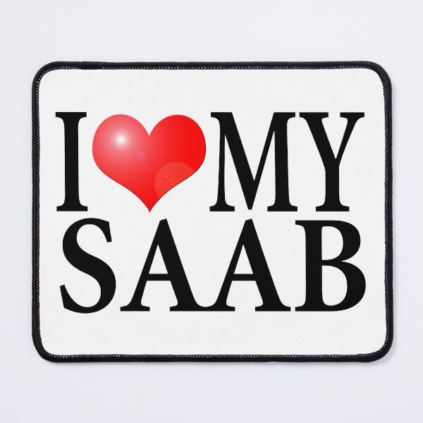 Item preview, I LOVE MY SAAB (99,900,9000,95,96) designed and sold by OldClassicCar.