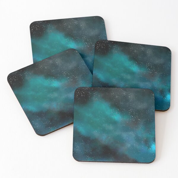 Item preview, Blue/green spacescape designed and sold by HappyAtom.