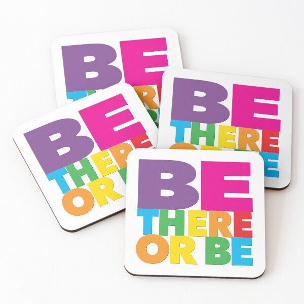 Item preview, BE THERE OR BE SQUARE designed and sold by DurianWong.