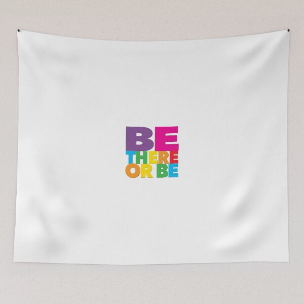 Item preview, BE THERE OR BE SQUARE designed and sold by DurianWong.
