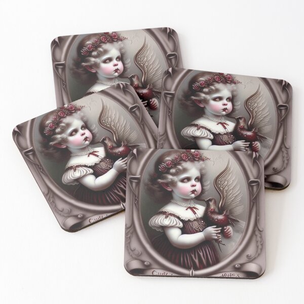 Item preview, Cherub in the Mirror designed and sold by BiancaDPetals.