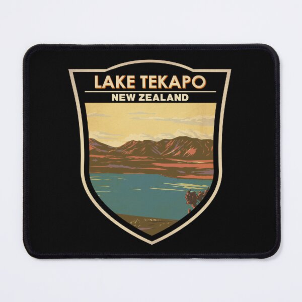 Item preview, Lake Tekapo New Zealand Travel Badge designed and sold by KrisSidDesigns.