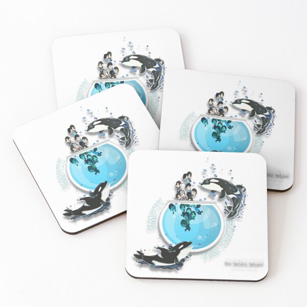 Item preview, Orca Whales Empty the Tanks designed and sold by NoWokeWear.