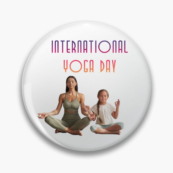 Artikelvorschau, Internationaler Yoga-Tag entworfen und verkauft von JSRCSRS.