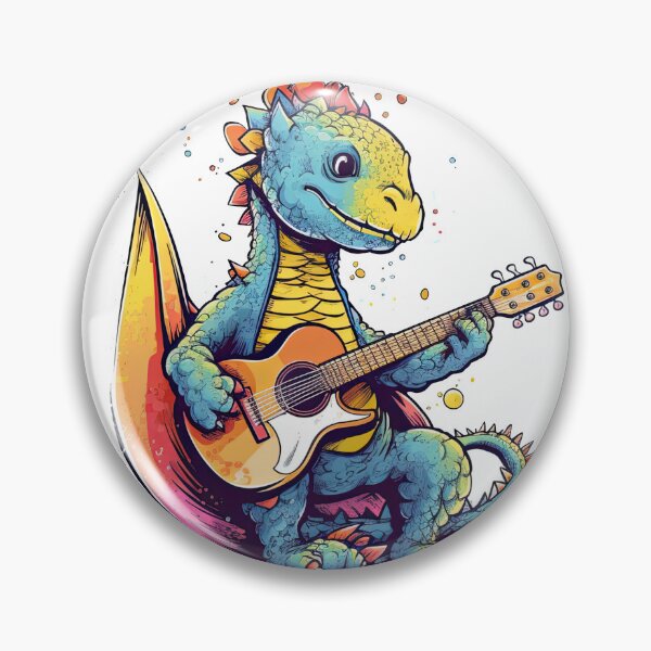 Item preview, Dragon's Melodies Guitarist: Mastering Energy-Packed Performances and Versatile Techniques designed and sold by DooodleGod.