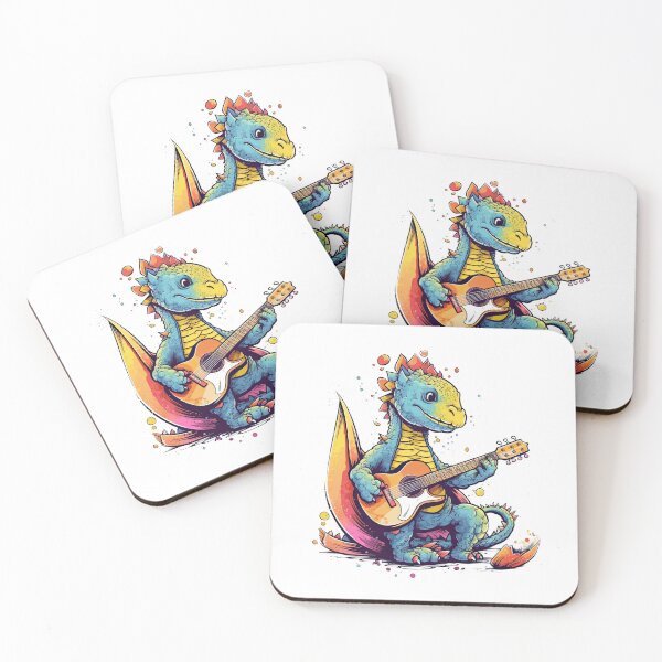 Item preview, Dragon's Melodies Guitarist: Mastering Energy-Packed Performances and Versatile Techniques designed and sold by DooodleGod.