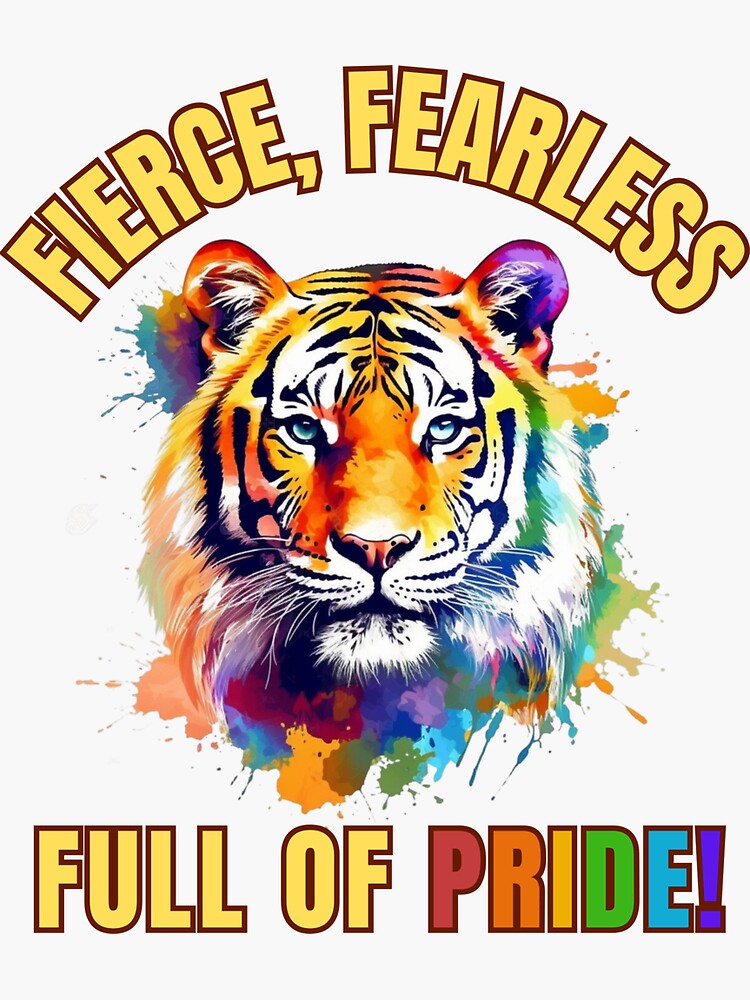 Pride Tiger - Gay | Sticker