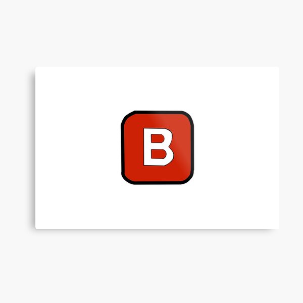 B Emoji Wall Art Redbubble - dab emory roblox