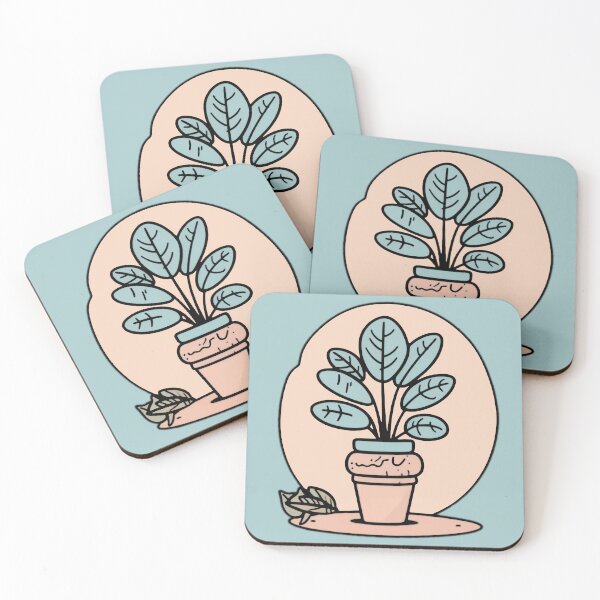 Item preview, Aesthetic Rubber Plant designed and sold by Winging-It.