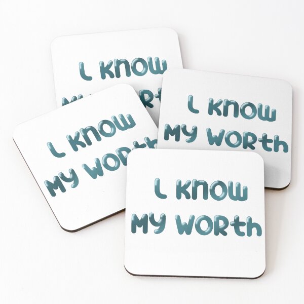 Item preview, I Know My Worth designed and sold by Spenoops.
