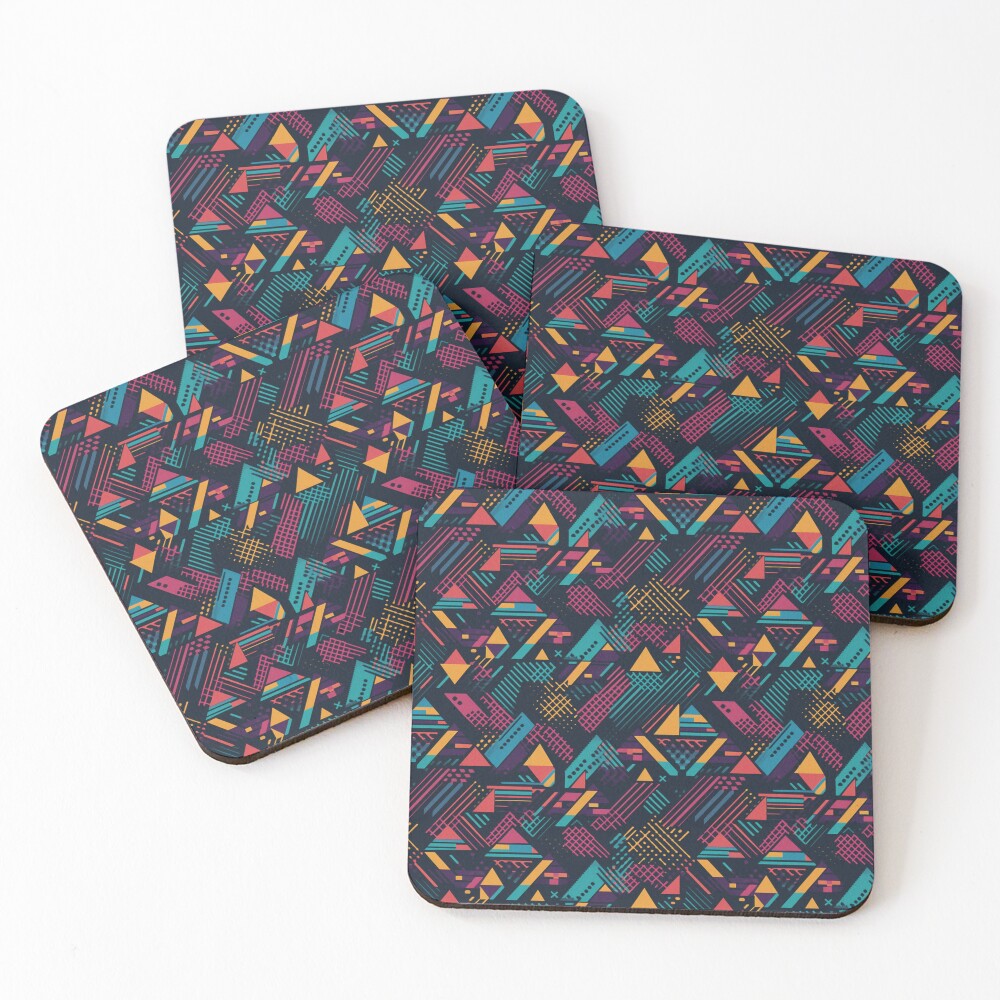 Item preview, Coasters (Set of 4) designed and sold by PixelPatchwork.