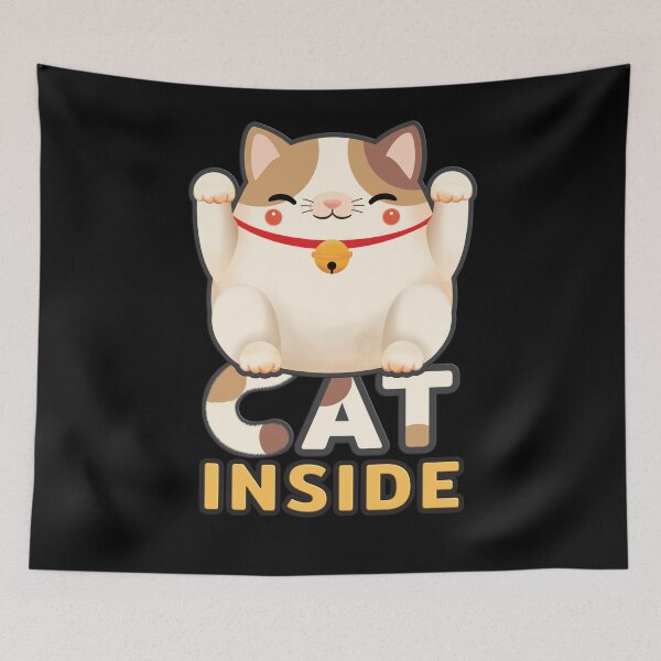 Item preview, Tricolor Cat inside designed and sold by sisidea.