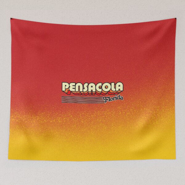 Item preview, Pensacola, Florida | Retro Stripes designed and sold by retroready.