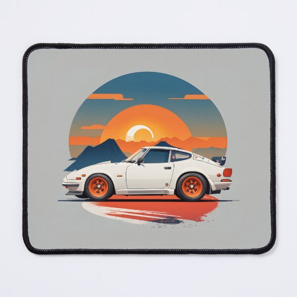 Item preview, Ai Generated Retro JDM Dutsun 240z designed and sold by AiArtMerch.