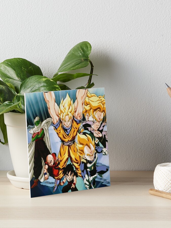 Super Saiyan 3 Goku Art Board Print for Sale by BeeRyeCrafts